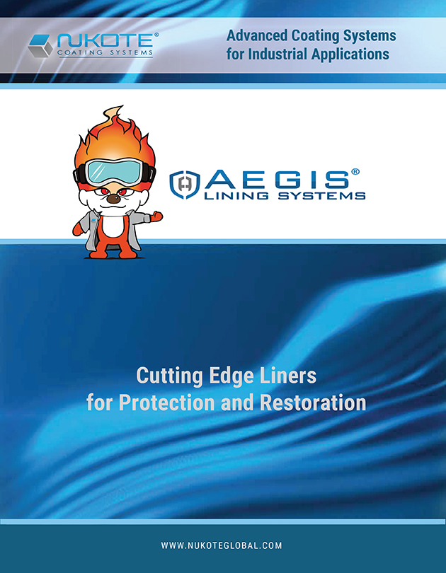 Brochure about The Nukote Aegis Lining System